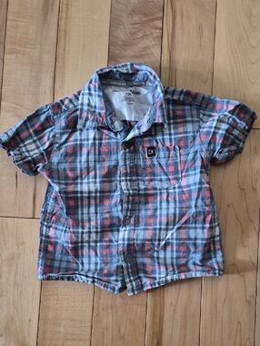 Boys Size 12m Calvin Klein Jeans Button-Up Shirt
